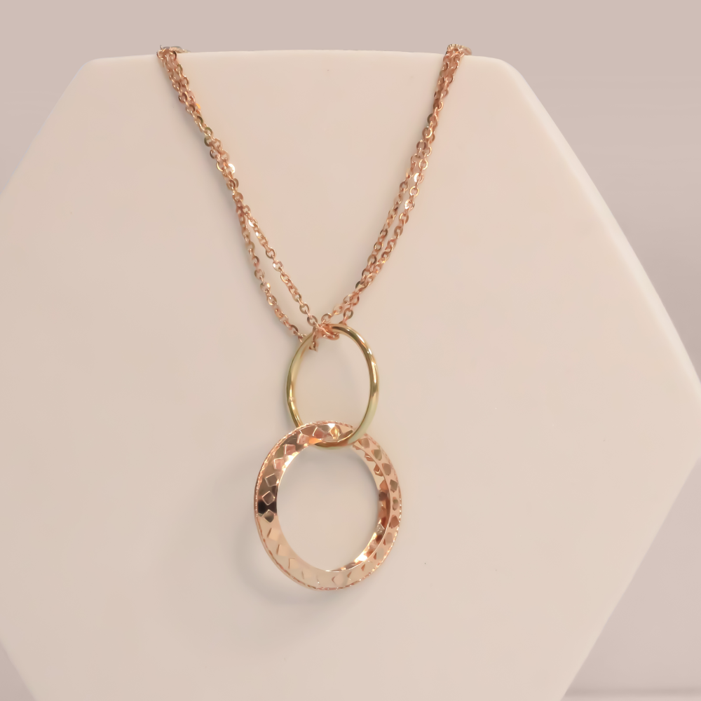 18kt Rounded Glam Pendant