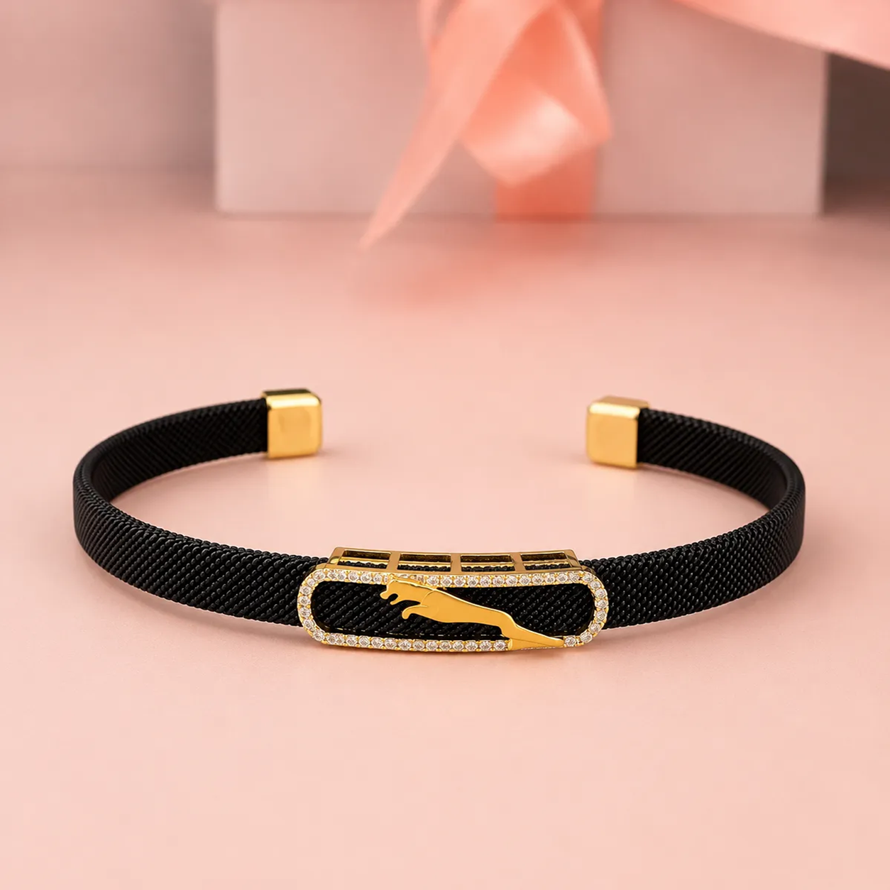 Panther Signature Gold Bracelet for Men