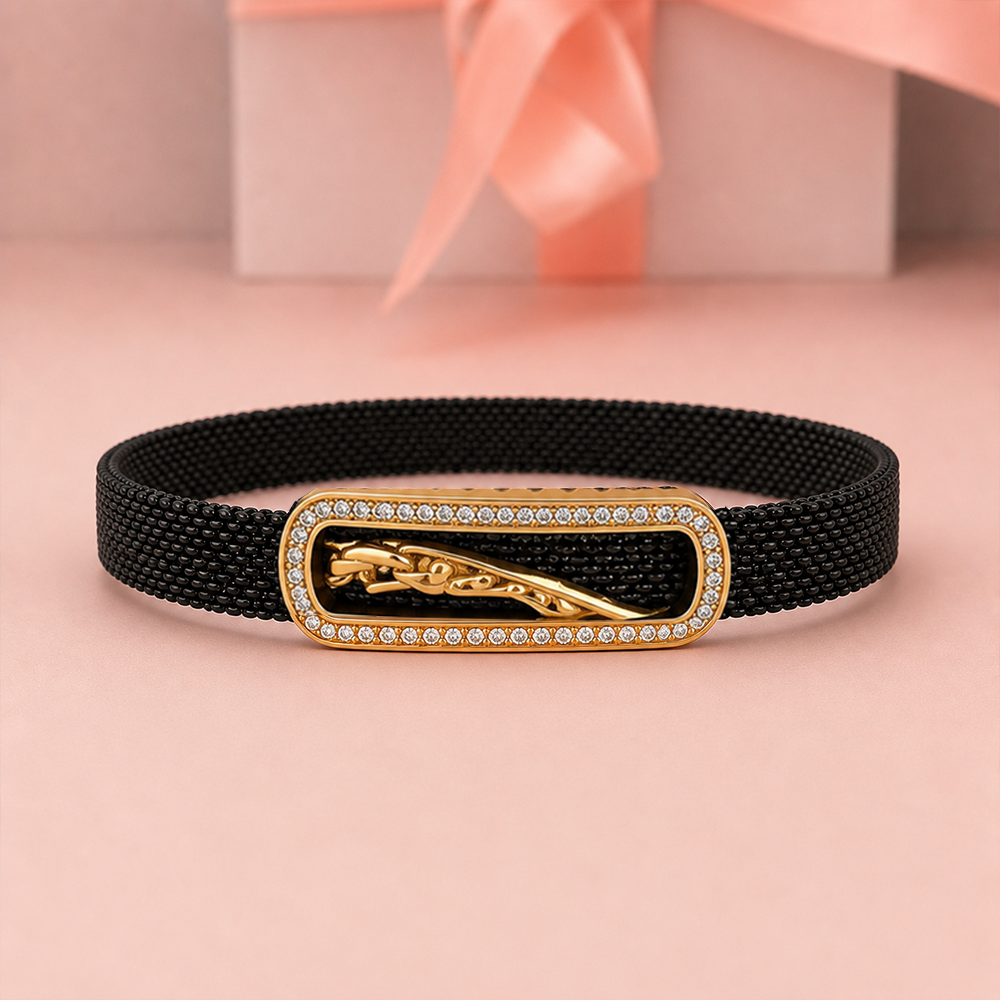 Designer Infinity Gold Bracelet for Men