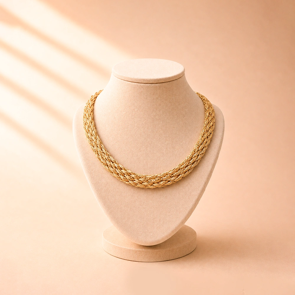 Cross-cross rounded glam